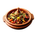 Transparent or PNG Image of Vegetable Korma Royalty Free Stock Photo