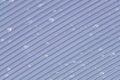 Transparent Polycarbonate plastic sheet with drops, background t