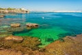 Transparent sea in the natural reserve of Plemmirio, near Syracuse