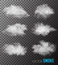 Transparent set of smoke vectors