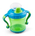 Transparent sip cup - nipple - pacifier botle for water or milk