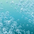 Transparent soap or water bubbles background