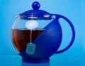 Transparent teapot Royalty Free Stock Photo