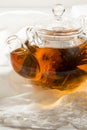 Transparent teapot Royalty Free Stock Photo