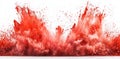 Transparent texture of abstract red smoke flames - image Royalty Free Stock Photo