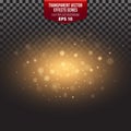 Transparent Vector Effects Series. Royalty Free Stock Photo