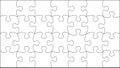 Transparent vector puzzle