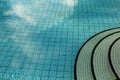 Transparent water of pool