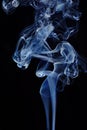 Transparented colorful cloud of smoke Royalty Free Stock Photo