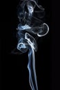 Transparented white cloud of smoke Royalty Free Stock Photo