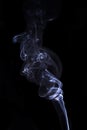 Transparented white cloud of smoke Royalty Free Stock Photo