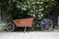 Transport bike in Amsterdam