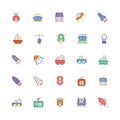 Transport Colored Vector Icons 5