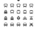 Transport Front View Pixel Well-crafted Vector