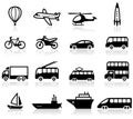 Transport icons