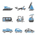 Transport Icons - A set of first