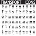 Transport icons