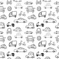 Transport seamless pattern