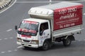 Transport Services truck of saijo denki international co. ltd Royalty Free Stock Photo