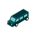 Transport standard suv vehicle isometric icon