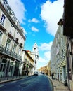 Street scene with in Lisbon Portugal