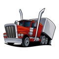 Transport Truck creative Logo design inspiration Royalty Free Stock Photo