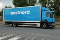 Transport for Postnord, Sweden Royalty Free Stock Photo