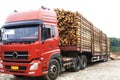 Transport wooden beams