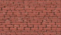 Vintage Red Brick Wall Seamless Texture Background. AI Generation Royalty Free Stock Photo