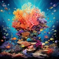 Aqua Symphony: The Melody of Coral Reefs