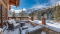 Transport yourself to a virtual mountain retreat where the crisp mountain air and stunning views will leave you feeling