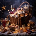 Enchanting Festive Hamper filled with Magical Objects