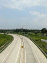 Transportation activities at the Trans Java toll