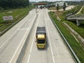 Transportation activities at the Trans Java toll