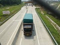 Transportation activities at the Trans Java toll