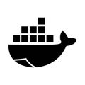 Transportation boat shipping icon or logo illustration for website