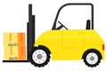 Transportation Machine, Logistics Worldwide Vector