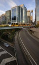 Transportation and Monorail in Downtown Sydney