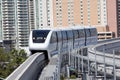 Transportation: Monorail Train Royalty Free Stock Photo