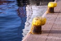 Transportation place Dock near the Sea