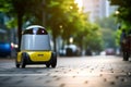 Transportation smart automobile vehicle delivery robot energy auto electricity car technology future