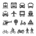 Transportation Transport Icon set