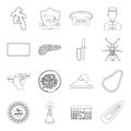 Transportation, travel, racecourse and other web icon in outline style.medicine, cooking, beauty icons in set collection