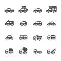 Transportation and vehicle icon set 2,vector eps10