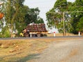 Transporting Charcoal in Cambodia