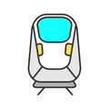 Transrapid color icon Royalty Free Stock Photo