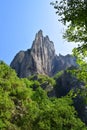 Transsylvanian mountain, ridge, Turda Royalty Free Stock Photo