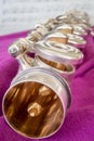 Transversal Flute Detail Royalty Free Stock Photo