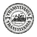 Transylvania rubber stamp Royalty Free Stock Photo