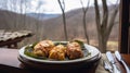 Transylvanian Cabbage Rolls amidst Romanian Foothills